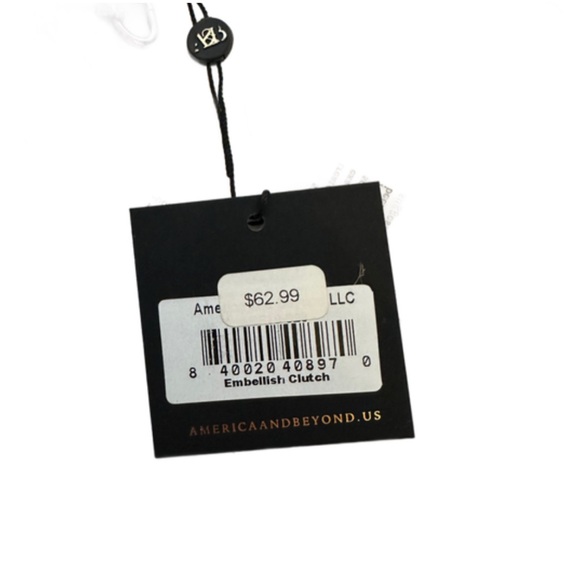 Embroidered Multicolor Clutch - Picture 3 of 3